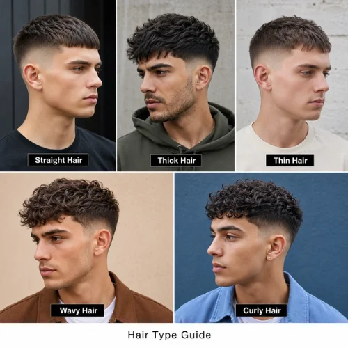 Best hair type for French crop taper fade with thick textured hair on top