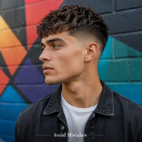 French crop taper fade mistakes to avoid with clean fringe and smooth side blend